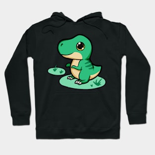 Cute Baby T-Rex, Dino, Dinosaur, Tyrannosaurus Hoodie